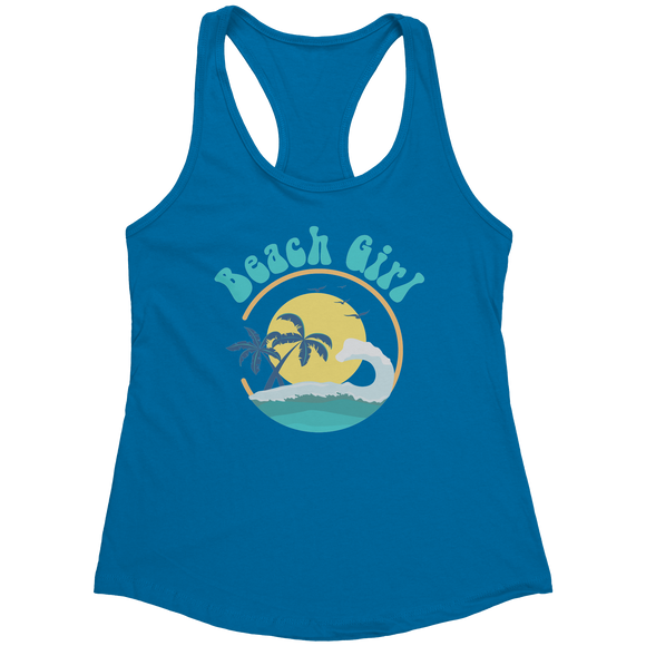 Beach_Girl_Womens_Racerback_Tank_Top_Turquoise_Mockup.png