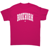 Bookworm_Unisex_T-Shirt_Heliconia_Front_Mockup.png_15670102