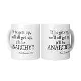 Breakfast Club Anarchy 11oz Color Accent or White Coffee Mug