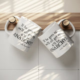 Breakfast Club Anarchy 11oz Color Accent or White Coffee Mug