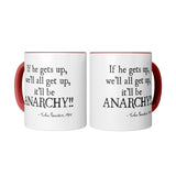 Breakfast Club Anarchy 11oz Color Accent or White Coffee Mug