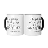 Breakfast Club Anarchy 11oz Color Accent or White Coffee Mug