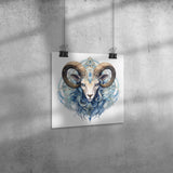 CAPRICORN Astrological Zodiac Sign 12x12 Poster
