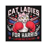 CAT LADIES for KAMALA HARRIS 2024 Claw Our Way to Victory