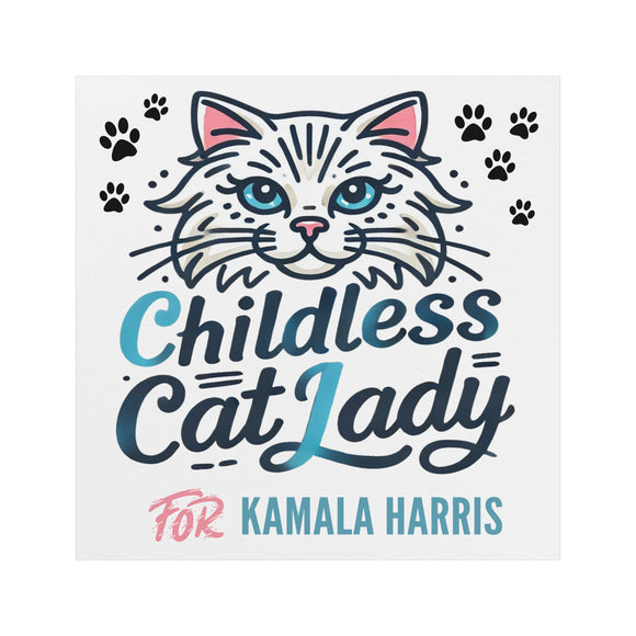 CHILDLESS CAT LADY For KAMALA Magnet