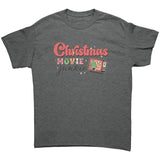 Retro Look CHRISTMAS MOVIE JUNKIE Unisex T-Shirt - J & S Graphics