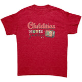 Retro Look CHRISTMAS MOVIE JUNKIE Unisex T-Shirt - J & S Graphics