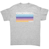CINCINNATI, OHIO Retro 70’s 80’s Look Unisex T-SHIRT