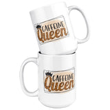 Caffeine Queen 11oz or 15oz Coffee Mugs
