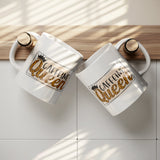 Caffeine Queen 11oz or 15oz Coffee Mugs