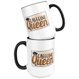 Caffeine Queen 11oz or 15oz Coffee Mugs