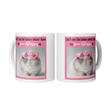 Can't see the haters with my Love Glasses on Color Accent or White Coffee Mug - J & S Graphics