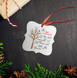 Cardinal Loved One Memory Christmas Ornament