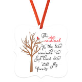 Cardinal Loved One Memory Christmas Ornament