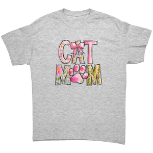 Cat_Mom_Colorful_Mom_Design_Unisex_T-Shi_Ash_Grey_Front_Mockup.png