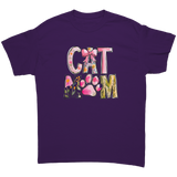Cat_Mom_Colorful_Mom_Design_Unisex_T-Shi_Purple_Front_Mockup.png