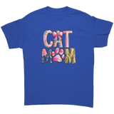 Cat_Mom_Colorful_Mom_Design_Unisex_T-Shi_Royal_Front_Mockup.png