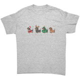 Christmas_Dachshunds_Unisex_T-Shirt_Ash_Grey_Front_Mockup.png