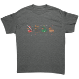 Christmas_Dachshunds_Unisex_T-Shirt_Graphite_Heather_Front_Mockup.png