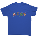 Christmas_Dachshunds_Unisex_T-Shirt_Royal_Front_Mockup.png