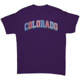 Colorado_Unisex_T-Shirt_State_Pride_Purple_Front_Mockup.png