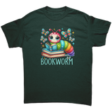 Colorful_Bookworm_Unisex_T-Shirt_Forest_Green_Mockup.png_15670067