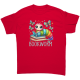 Colorful_Bookworm_Unisex_T-Shirt_Red_Front_Mockup.png_15670071