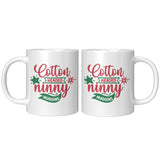 Cotton Headed Ninny Muggins 11oz Coffee Mug, Plain or Color Accent