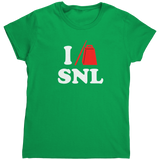 Cowbell_SNL_Womens_T-Shirt_Irish_Green_Mockup.png