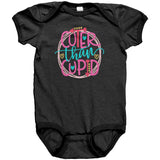 Cuter Than Cupid Short Sleeve Baby Snap Bodysuit Onesie