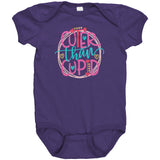 Cuter Than Cupid Short Sleeve Baby Snap Bodysuit Onesie