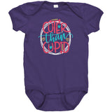 Cuter Than Cupid Short Sleeve Baby Snap Bodysuit Onesie