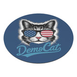 DEMOCAT Democrat CAT Car MAGNET Blue Background