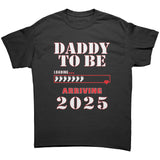 Daddy To Be 2025 Baby Feet Loading T-Shirt - J & S Graphics