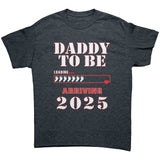 Daddy To Be 2025 Baby Feet Loading T-Shirt - J & S Graphics