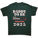 Daddy To Be 2025 Baby Feet Loading T-Shirt - J & S Graphics