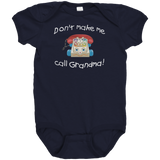 Dont_Make_Me_Call_Grandma_Baby_Snap_Bod_Navy_Front_Mockup.png