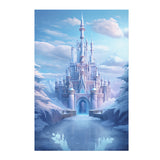 Enchanted Ice Castle 12x18 Poster, Glossy or Matte