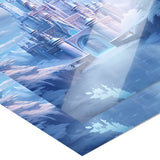 Enchanted Ice Castle 12x18 Poster, Glossy or Matte