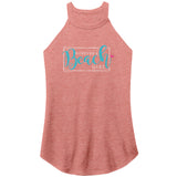Forever a Beach Girl Women's Rocker Tank Top