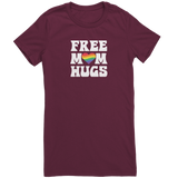 Free_Mom_Hugs_Bella_Brand_Womens_T-Shir_Maroon_Mockup.png_15403827