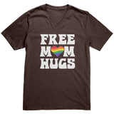 Free_Mom_Hugs_V-Neck_T-Shirt_Brown_Mockup.png