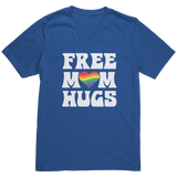Free_Mom_Hugs_V-Neck_T-Shirt_True_Royal_Mockup.png