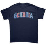 Georgia_Unisex_T-Shirt_State_Pride_Navy_Front_Mockup.png