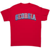 Georgia_Unisex_T-Shirt_State_Pride_Red_Front_Mockup.png