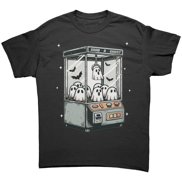 Ghost_Claw_Machine_Funny_Halloween_Unise_Black_Front_Mockup.png