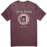 Gladys_Kravitz_Neighborhood_Watch_Unisex_Heather_Maroon_Front_Mockup.png