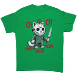Halloween Cat Ch Ch Ch Jason Cat Unisex T-Shirt Friday the 13th