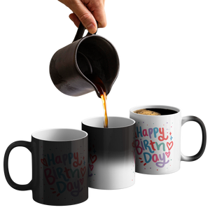 Happy Birthday 11 oz Magic Reveal Coffee Mug