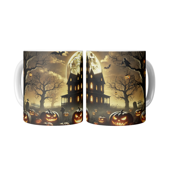 Haunted_House_Halloween_Coffee_Mug_11oz__2_Mugs_Center_Mockup.png
